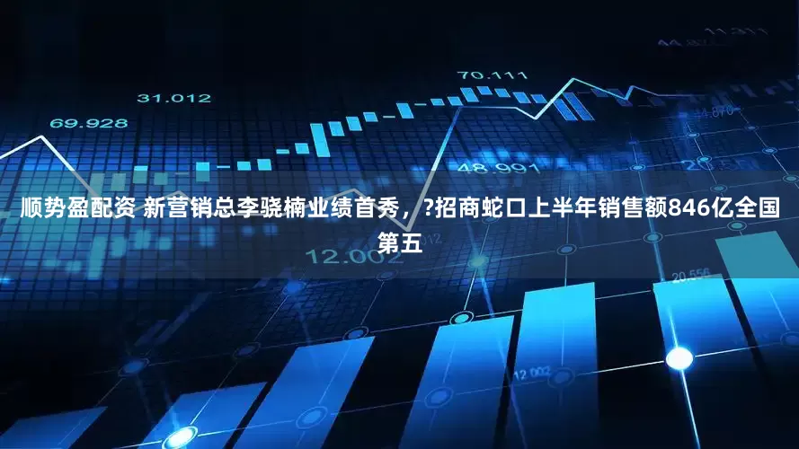 顺势盈配资 新营销总李骁楠业绩首秀，?招商蛇口上半年销售额846亿全国第五