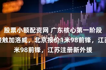 股票小额配资网 广东核心第一阶段报销，辽宁接触加洛威，北京报价1米98前锋，江苏注册新外援